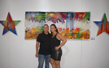 Opening "American Roadside Gallery" at Swartz Gallery Pinellas Park, Florida