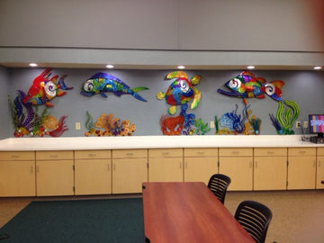 All Children's Hospital adds to their collection of Swartz Sea Life Sculptures.