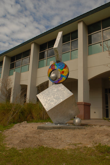 Florida Gulf Coast University Art in State Buildings "Skyward" by Clayton Swartz