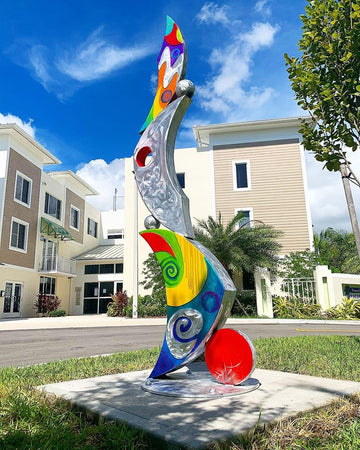 New Install of Swartz Sculptures at Pinnacle at Peacefield in Hollywood, FL