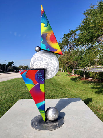 Public art Temporary Exhibit Inspiration Way Tamarac, Florida