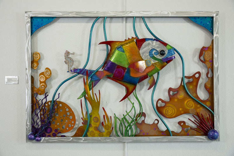 SEA LIFE FRAMED REEF SCENE