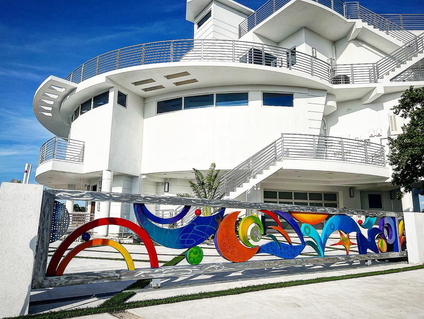 Treasure Island Abstract Sculptural Gates
