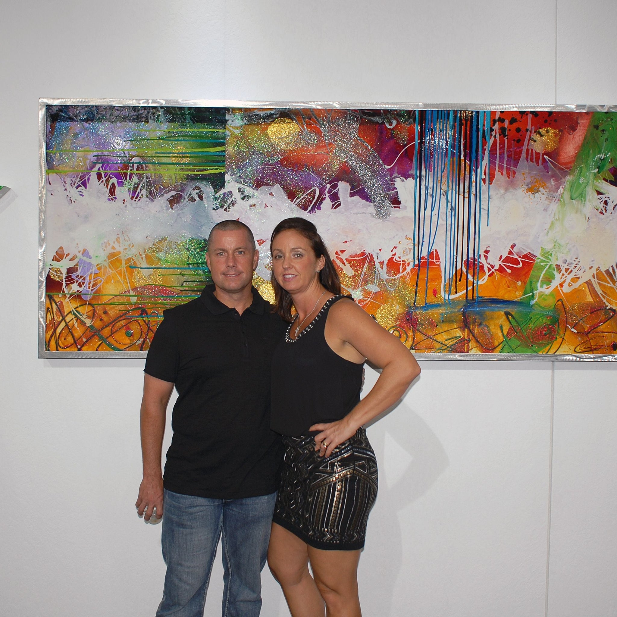 Opening "American Roadside Gallery" at Swartz Gallery Pinellas Park, Florida