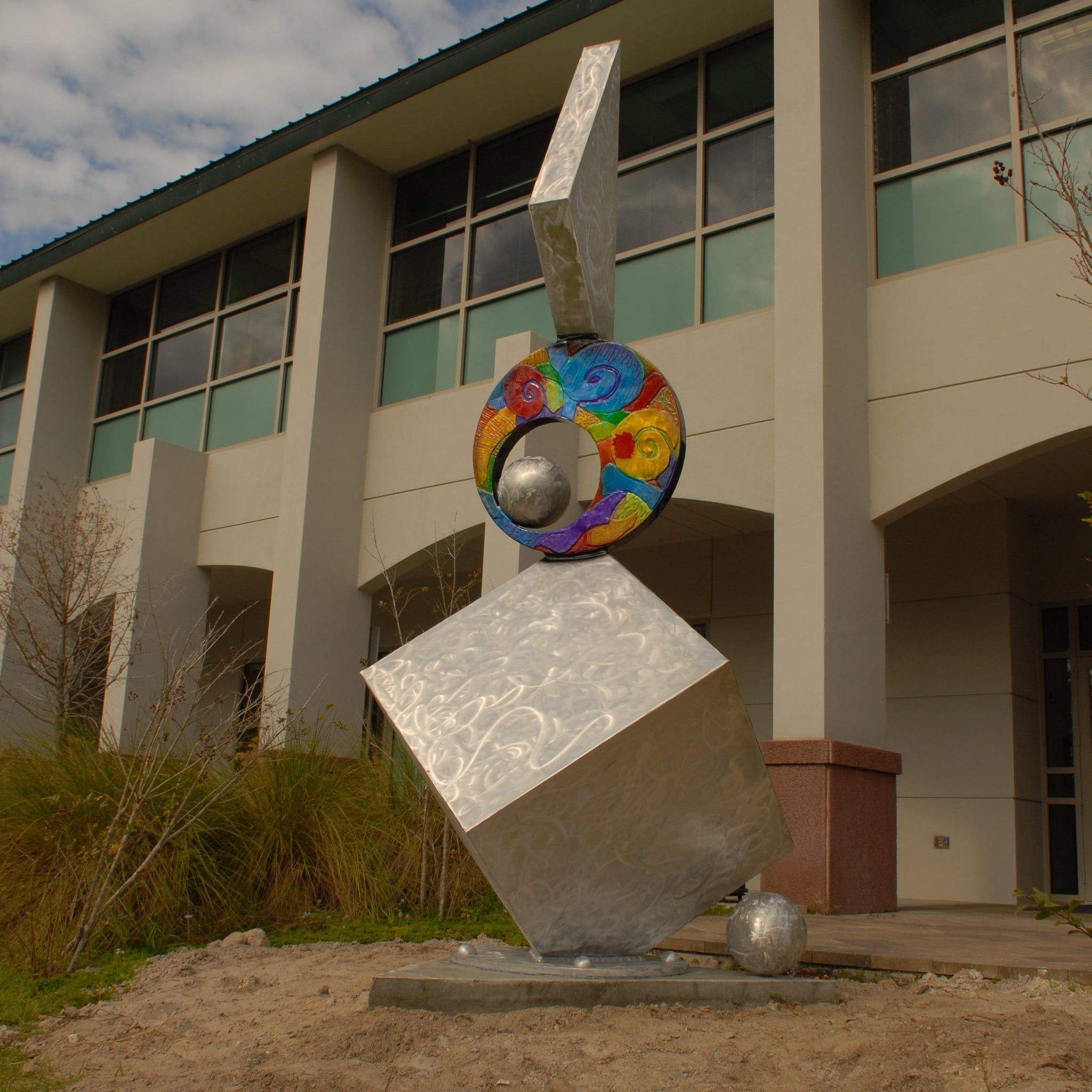 Florida Gulf Coast University Art in State Buildings "Skyward" by Clayton Swartz
