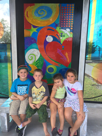 Gateway Area Public Art Bus Shelter Complete by Swartz