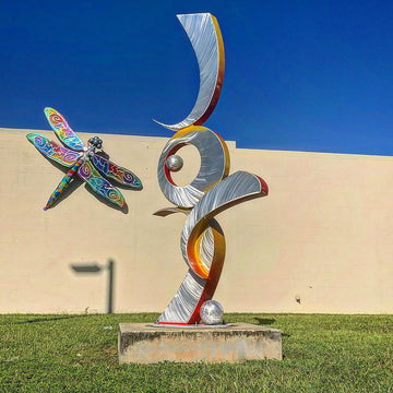 Choose Joy New Large Scale Sculpture at Swartz Gallery Pinellas Park