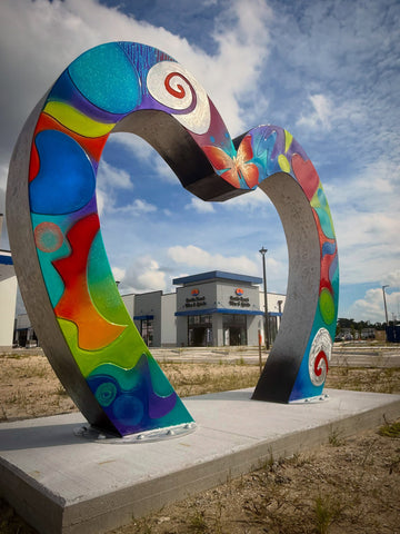 "Love of Bonita" Public Art Sculpture in Bonita Springs, Florida