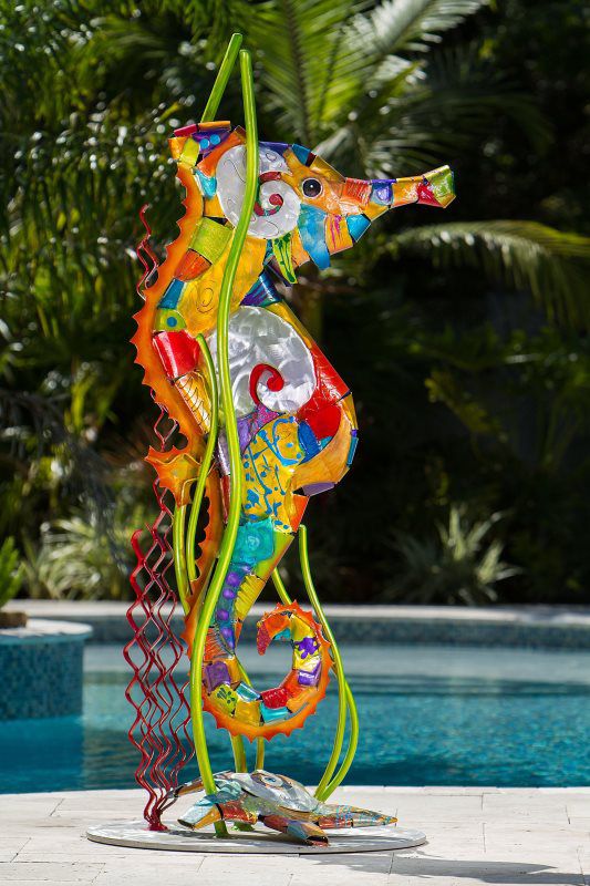 SEA HORSE SCULPTURE