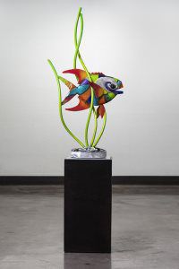 Permit Freestanding Fish