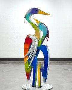 "Adore"  sculpture by Clayton Swartz