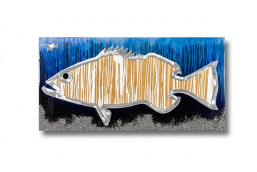 “Zebra Grouper Outline Series” by Clayton Swartz