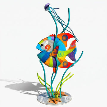 Angel Fish Reef Scene by Clayton Swartz