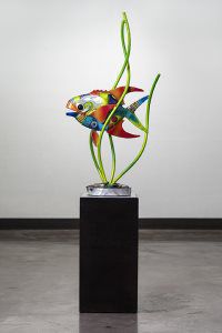 Permit Freestanding Fish