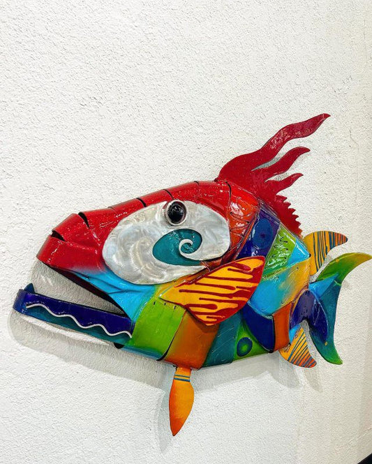Hog Fish Sculpture by Clayton Swartz