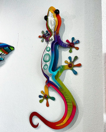 Gecko sculpture