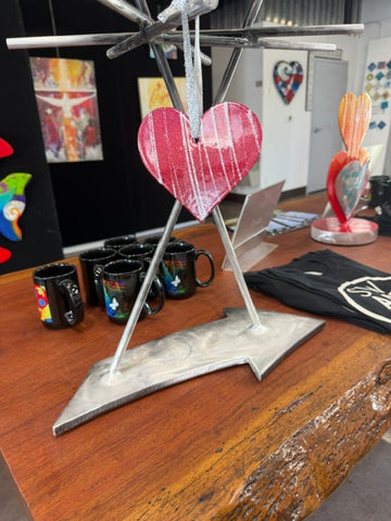 Heart ornaments