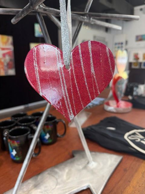Heart ornaments
