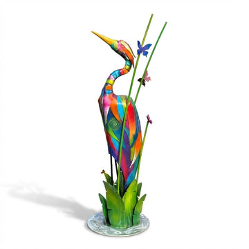 "Heron in the Sun" Sculpture by Clayton Swartz