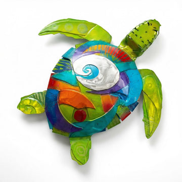 Large Sea Turtle Sculpture by Clayton Swartz