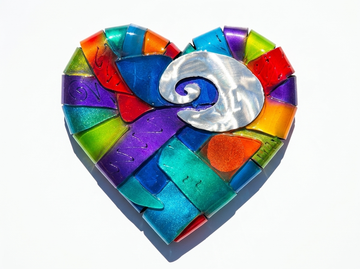Radiant Heart Medium by Clayton Swartz